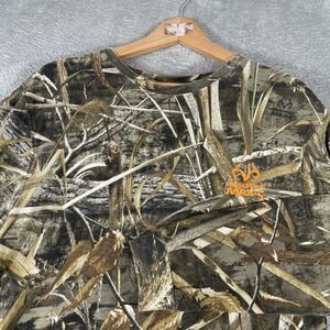 Realtree Max-5 Camo Long Sleeve Shirt Men's Large Hunting Y2K Skater